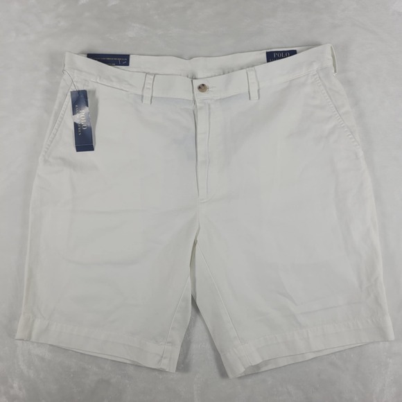 Polo Ralph Lauren Other - Polo Ralph Lauren Shorts Men's 36 White Classic Fit 9" Inseam Casual Comfort NWT